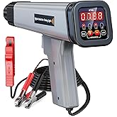 KZYEE KT60 Digital Timing Light with RPM & Advance Angle, 12V Inductive Ignition Timing Light for 2&4-Stroke Gasoline Engines