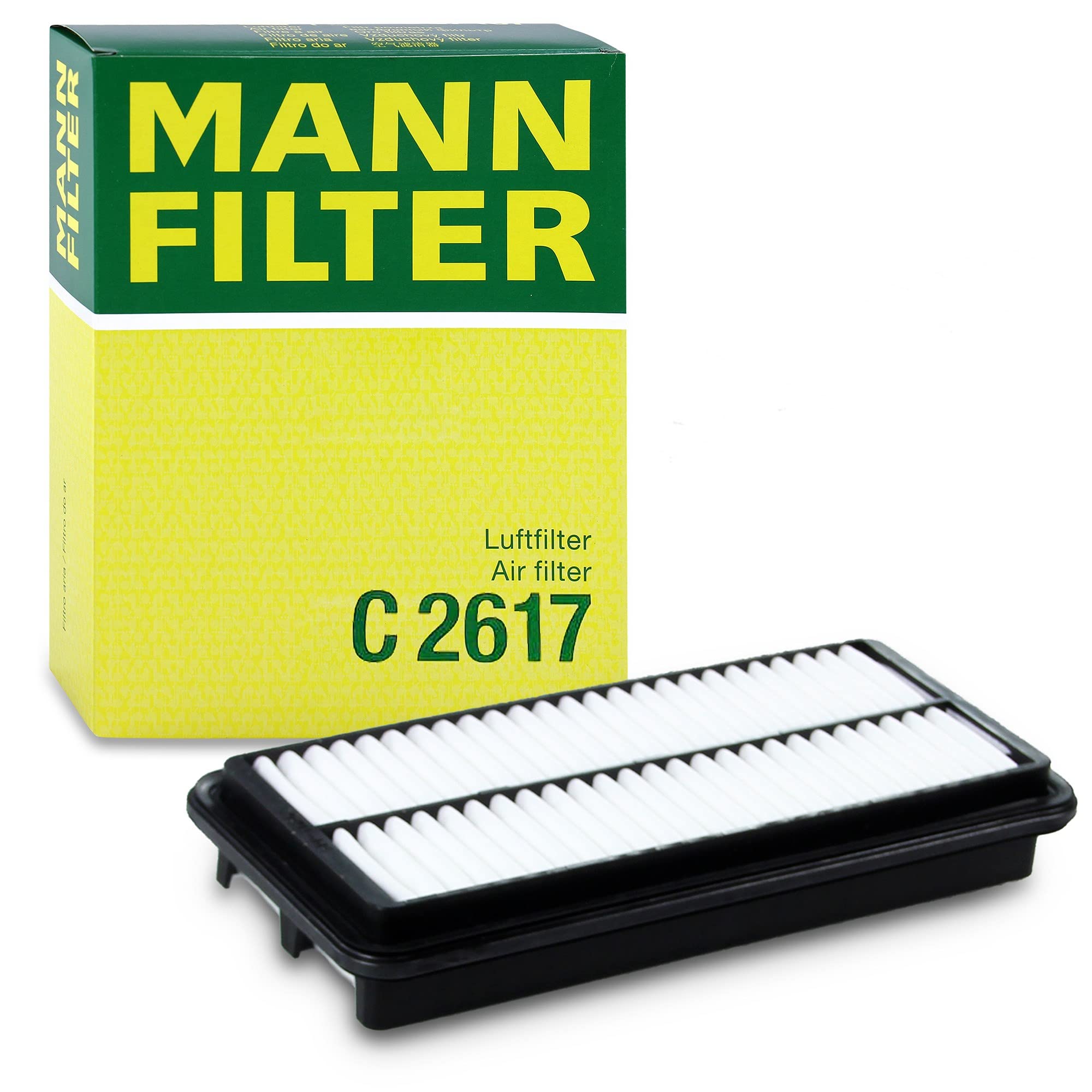 MANN-FILTER C 2617 Air Filter - for Cars + Transporters