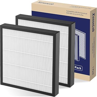 ECO Healthy Home Air Filter Replacement Pads – 3-Pack Polarized Filters For Air Cleaners | Actual Size 18.5x18.5 Inches, Activated Carbon Odor Control