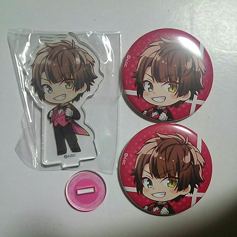 Amazon Dynamic Chord ダイナー 香椎玲音セット キング プリンセスカフェ 缶バッジ Bigアクリルスタンド プリカフェ アニメ 萌えグッズ 通販