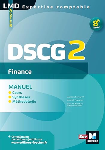 Download DSCG 2 Finance - Manuel - 8e édition - Préparation complète PDF