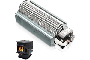 BESILO 250-03861 250-00589 8900755A Convection Blower Fan for Travis Industries Avalon & Lopi Pellet and Gas Stoves Fireplaces Inserts, Enviro Wood Stoves Replace 8900755A 250-03861 250-00589 EC-069 EC069