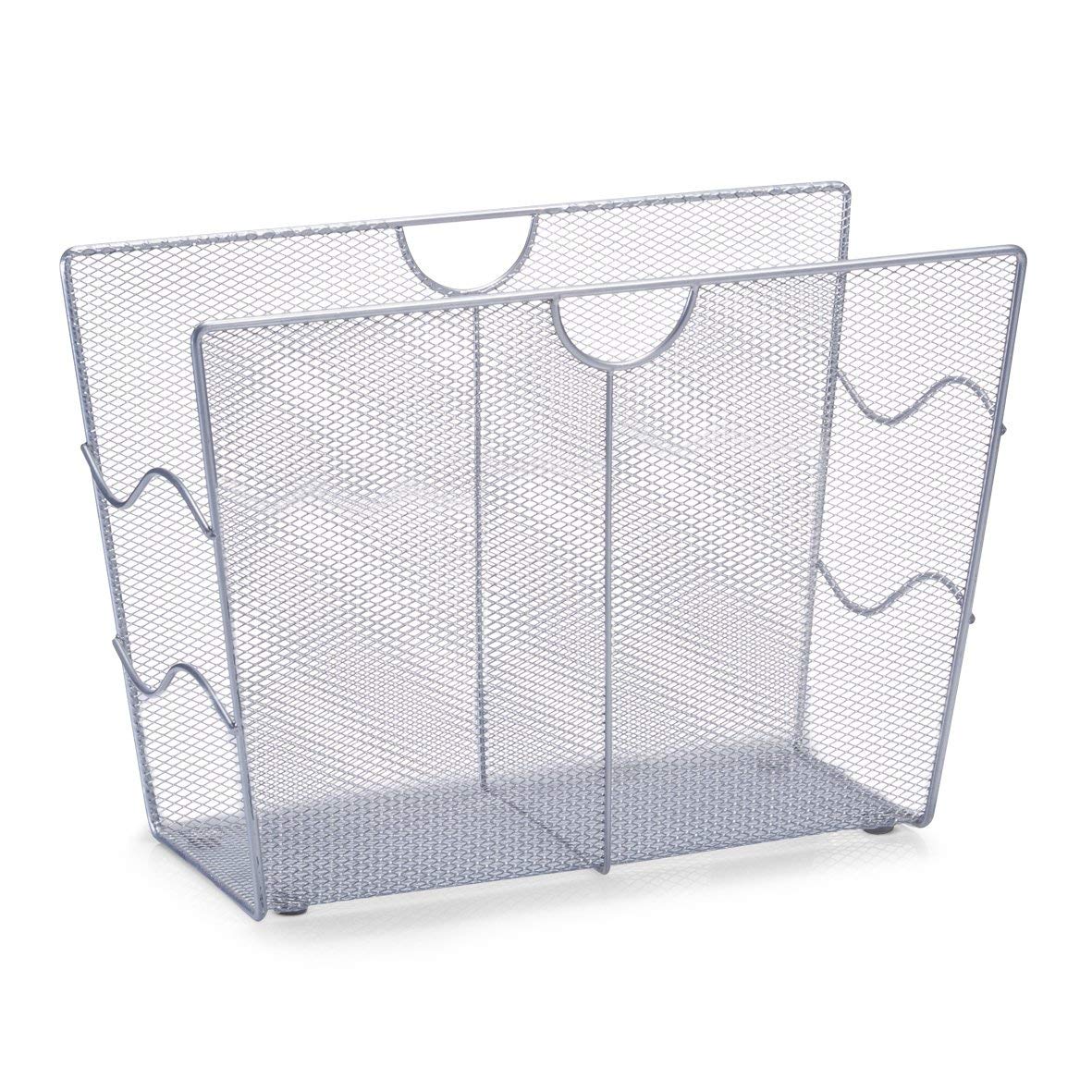 Zeller 17718 39 x 17.5 x 27 cm Mesh Newspaper Rack