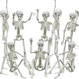 QXCMFNI 8pcs Halloween Skeleton