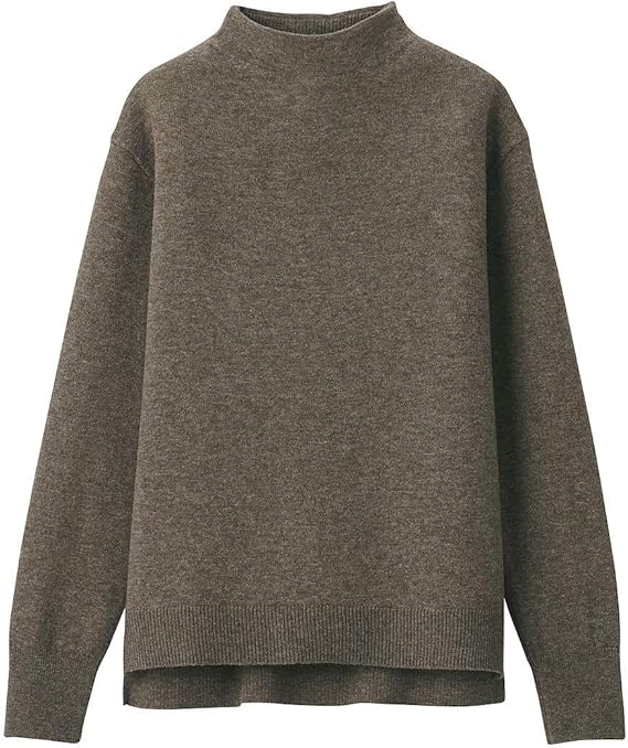Amazon 無印良品 ヤク混ウール モックネックセーター レディース セーター 通販