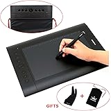 Huion H610 Pro Graphic Drawing Tablet with Carrying Bag and Glove