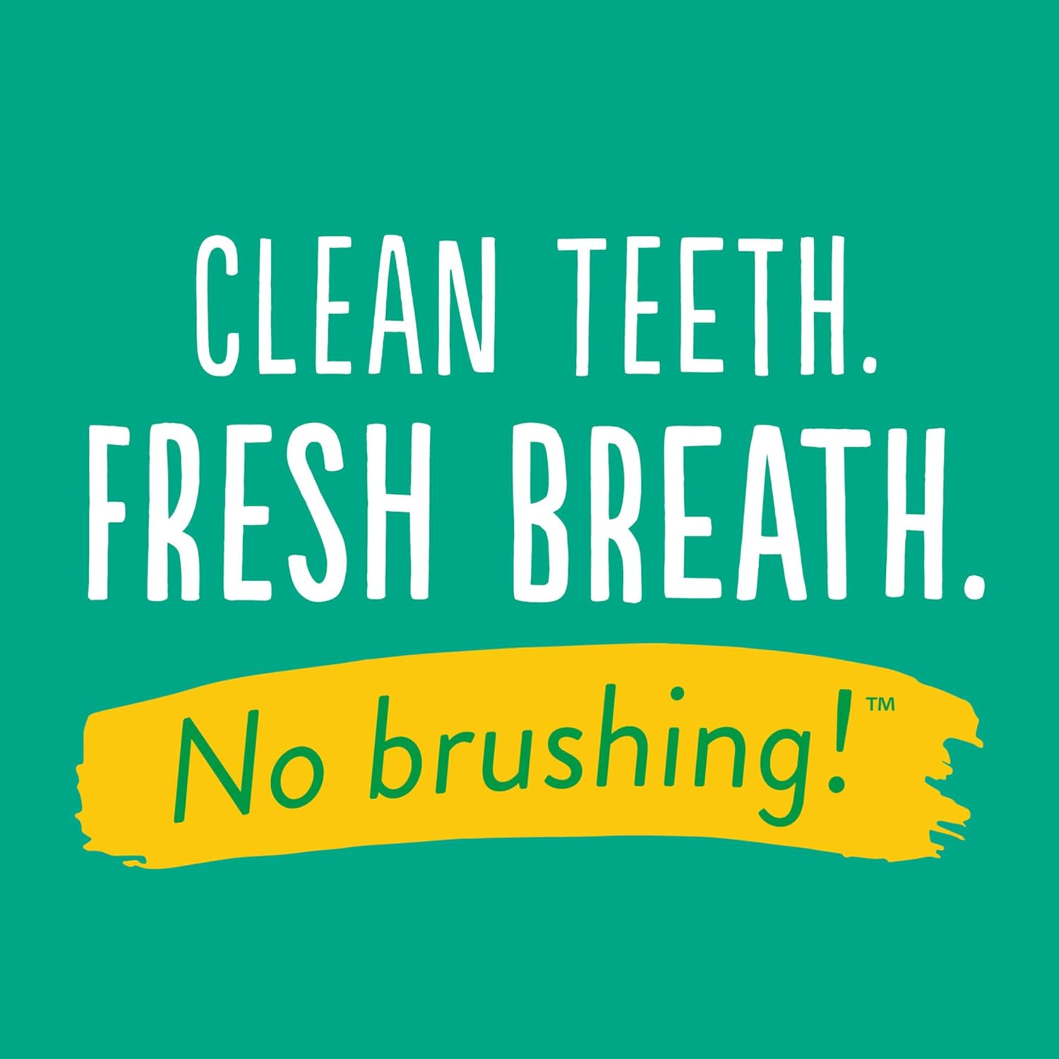 Fresh Breath by TropiClean No Brushing Clean Teeth Dental & Oral Care Dental Wipes for Pets, 50ct : Pet Supplies