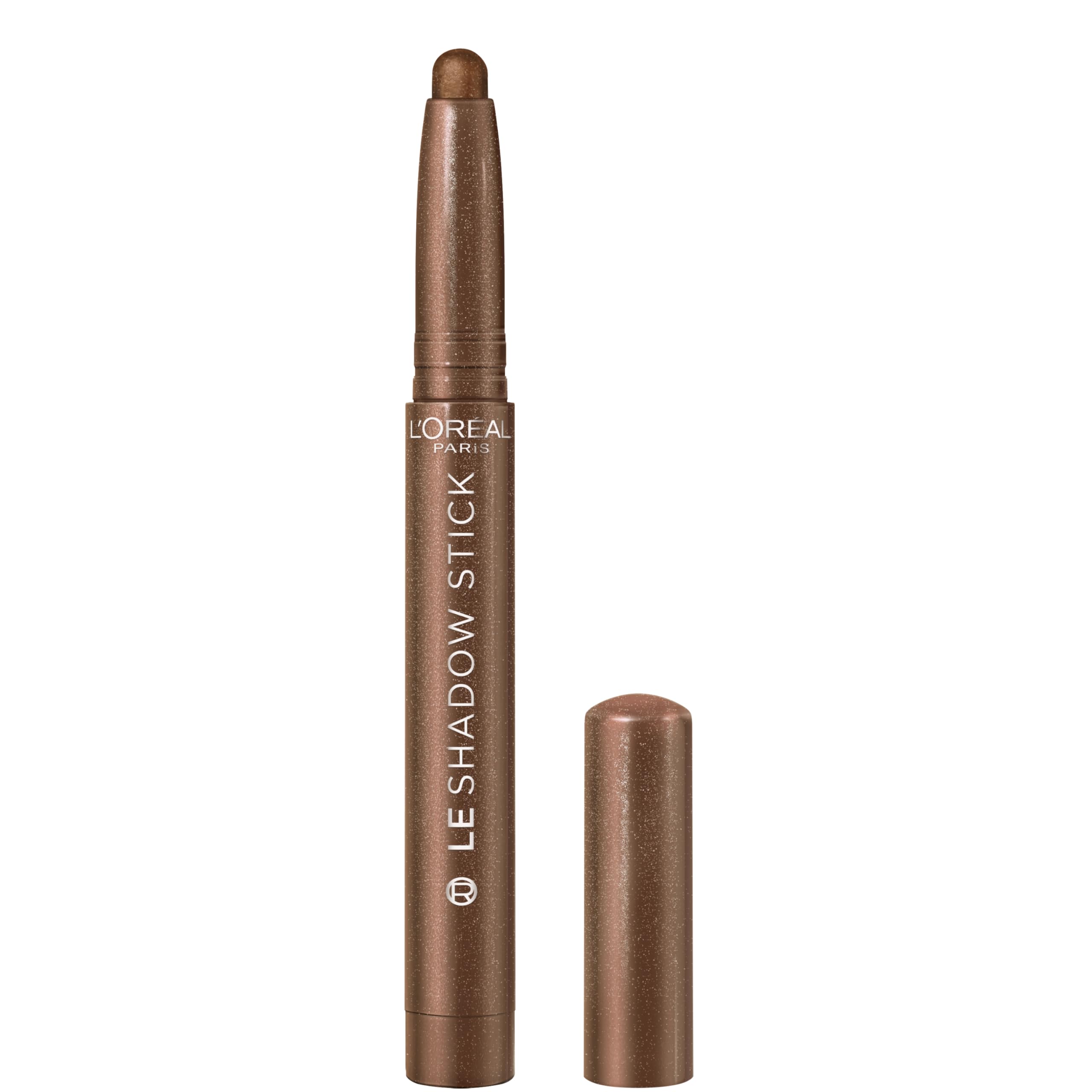 Photo 1 of L'Oreal Paris Makeup Le Shadow Stick Eyeshadow, Blendable, Smudge-Resistant, Cream Eyeshadow, Brown Abyss, 0.05 Oz