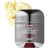 MDP+ Peptide 9 Bio Sunstick Pro | Korean Sunscreen Stick SPF 50+, Lightweight, Non-Greasy Broad Spectrum UV Protection for Face & Body
