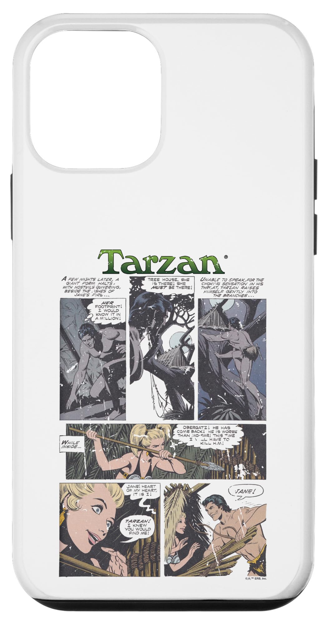 Tarzan Finding Jane Comic Strip Case for iPhone 12 mini