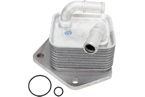 XTevu Transmission Oil Fluid Cooler, 25560-5LJ-004 Engine Cooler, Compatible with Honda Accord, Civic, CR-V Turbocharged, Aut