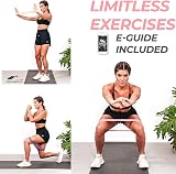 Coresteady 5pc Resistance Bands Set Mini Loop Bands Yoga Home Gym view 7