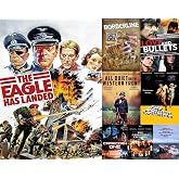 The Eagle Has Landed [DVD] Donald Sutherland, Michael Caine + 7 Action Movies: All Quiet on Western Front/Borderline/Love and Bullets/Capricorn One/Cassandra Crossing/Raise the Titanic/Domino Principle