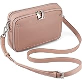 befen Genuine Leather Crossbody Bags for Women, Purses with Built in RFID Wallet Woman Camera Shoulder Bag Handbags | Genuine Leather, Built in RFID Wallet, Genuine Leather, Built in RFID Wallet