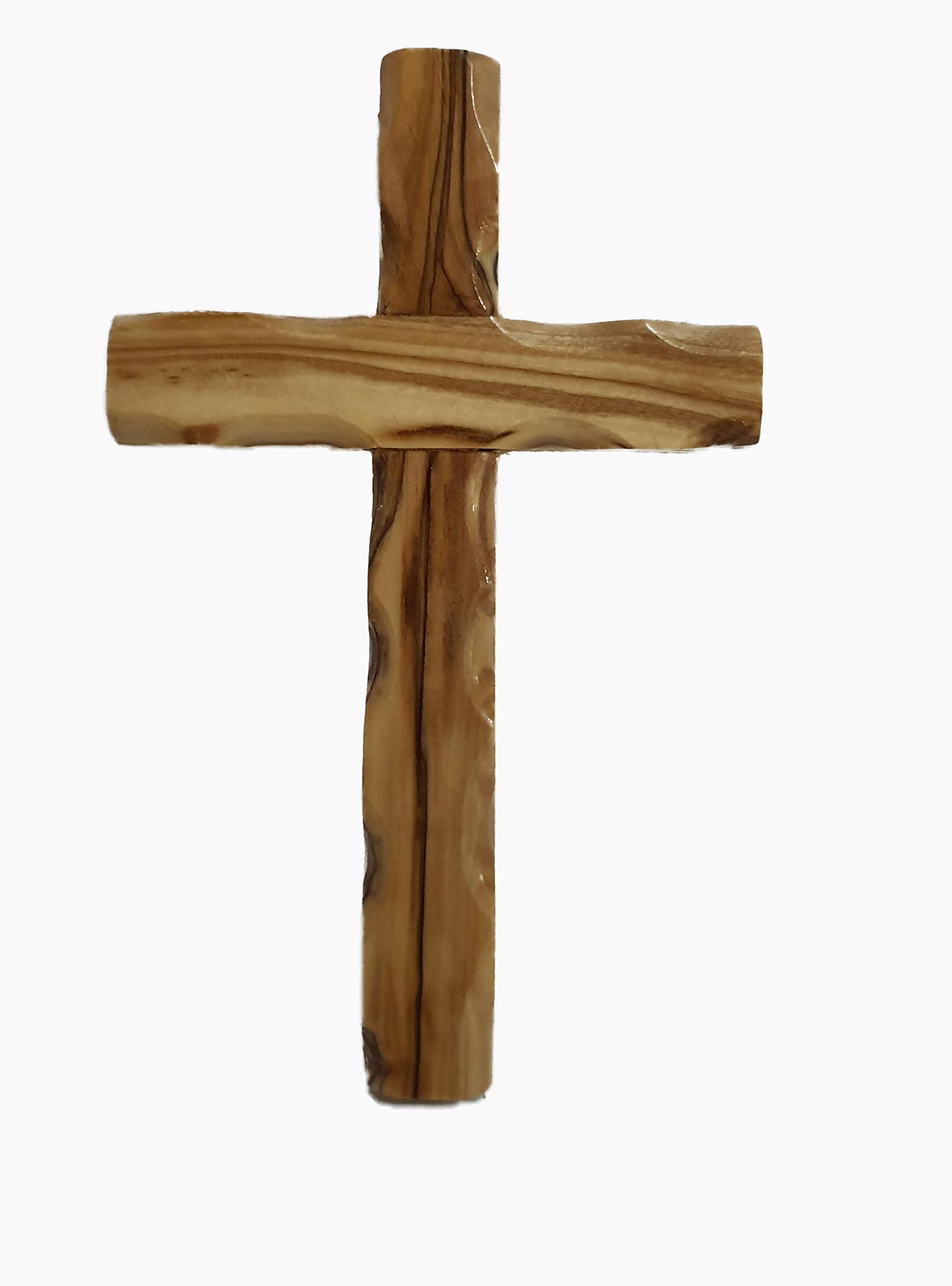 Jerusalem Olive Wood Cross from Bethehem 12.4 cm 12.7 cm