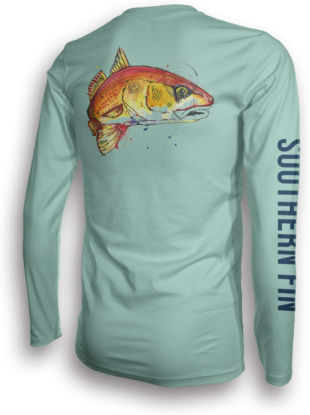 Long Sleeve Fishing T-Shirt for Men and Women, UPF 50 Dri-Fit Performance Clothing - Southern Fin Apparel