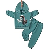 KIMI BEAR Baby Boy Clothes Spring Long Sleeve Hoodies Sweatshirts Tops and Pants 2-Piece Outfits Set 6 12 18 24 Months 2T 3T