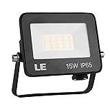 LE Projecteur LED Ultra Mince 15W 1500LM Blanc Froid 5000K Spot LED Extérieur IP