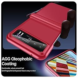 BSNRM for Motorola Razr 2023 Case, Built-in Screen