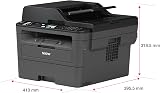 Brother MFC L2710DW Mono Laser Printer All-in-One UK Plug 30ppm Wireless view 3