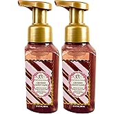Bath and Body Works Crushed Candy Cane Gentle Foaming Hand Soap, 2-Pack 8.75 Ounce (Crushed Candy Cane)
