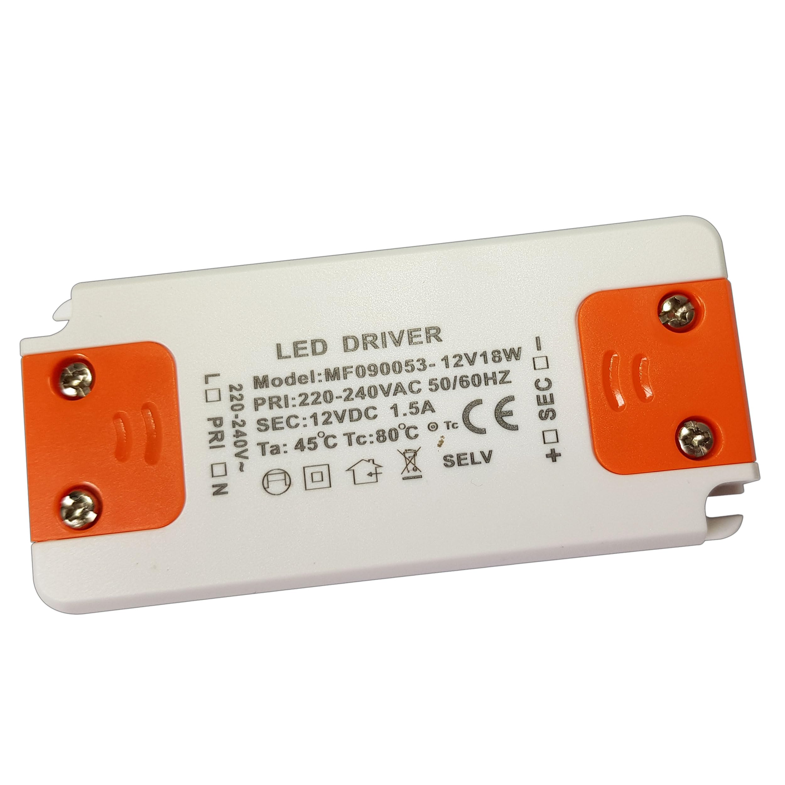LED Transformer 12 V DC 18 Watt