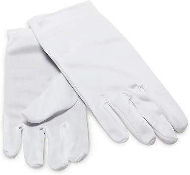 amazon long white gloves