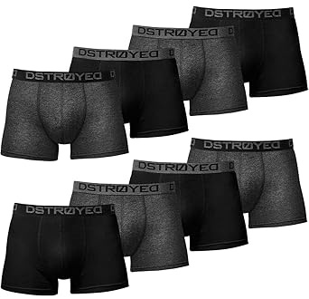 DSTROYED ® Boxershorts Men Herren 8er Pack Unterwäsche Unterhosen Männer
