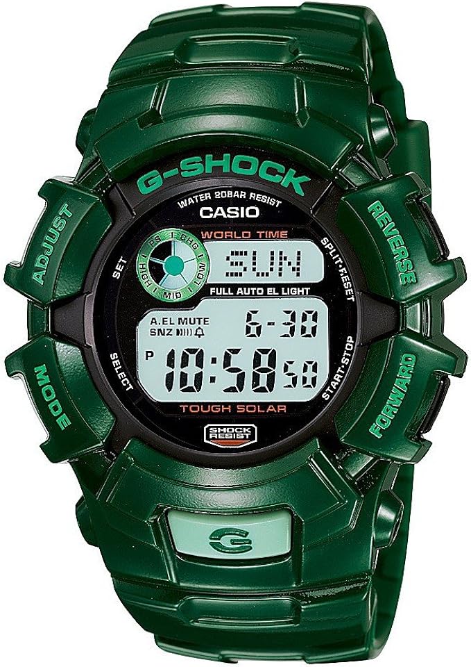 casio g shock green collection