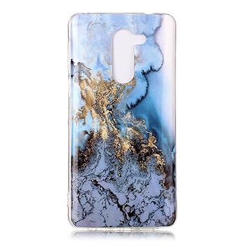 Lomogo Huawei Honor 6X/GR5 2017/Mate 9Lite Case Soft Silicon Case Shockproof Anti-Scratch Marble Case Cover for Huawei Honor 6X/Mate 9 Lite - LOYHU20880 L8