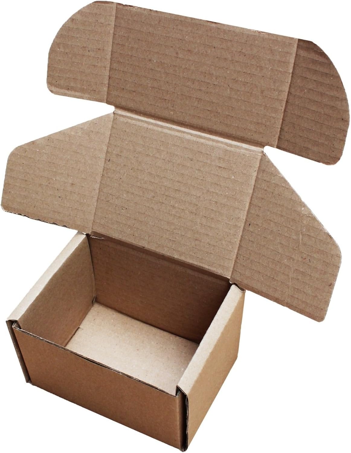 WHITE OR BROWN SHIPPING CARDBOARD BOXES POSTAL MAILING GIFT PACKET