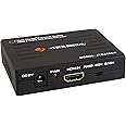 J-Tech Digital Premium Quality 1080P HDMI To HDMI + Audio (SPDIF + RCA Stereo) Audio Extractor Converter (JTDAT5CH)