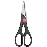 ZWILLING Twin Kitchen Shears, Multi-Purpose, Bottle Opener, Dishwasher Safe, Heavy Duty, Forged Stainless Steel Blades, Black