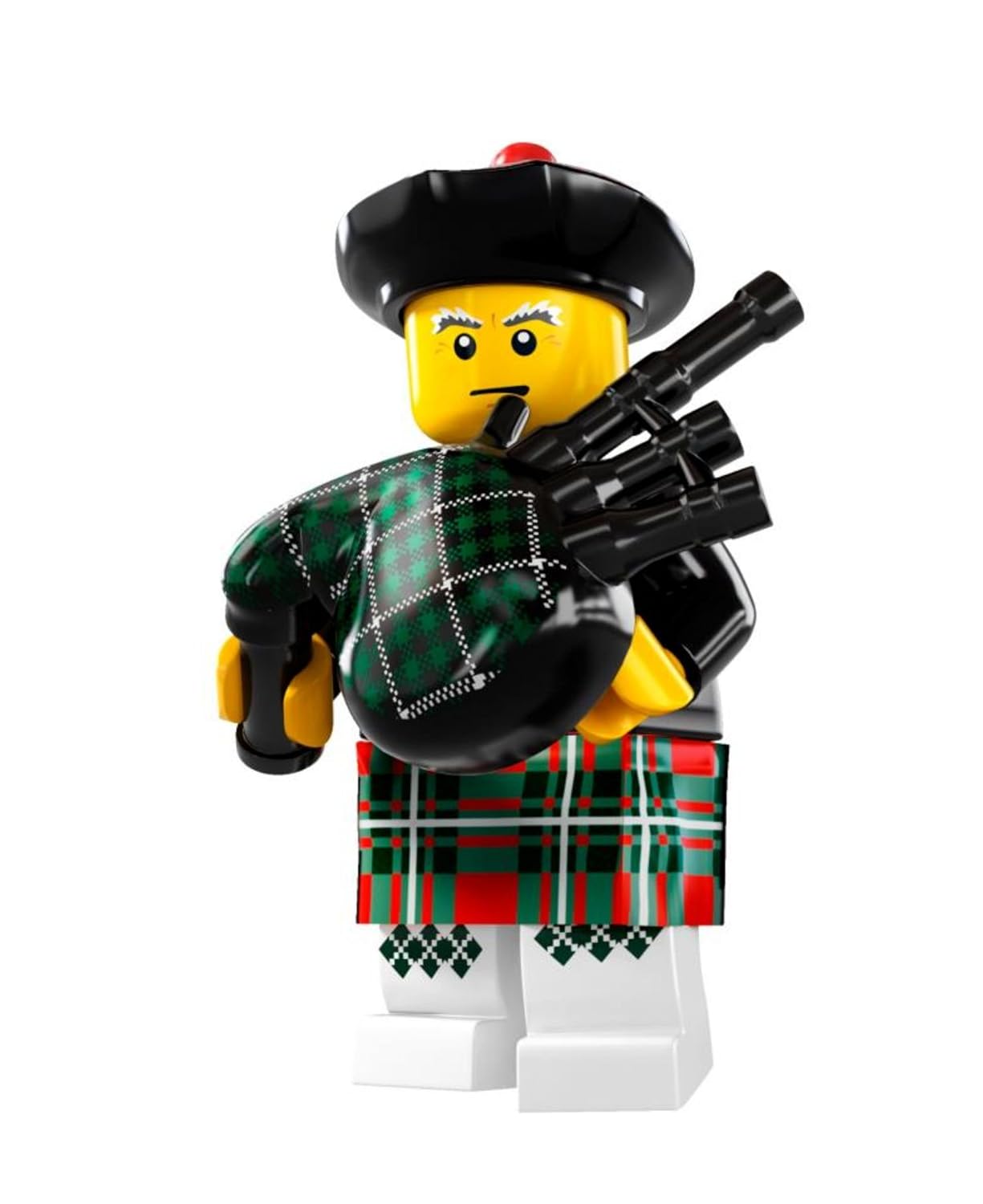 Lego Minifigure 8831 Series 7 Bagpiper Scottish keymouseit.com