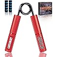 Grip Strength Trainer Set, 50-300LB(6 Pack), Wrist Forearm Strengthener, Metal No Slip, Hand Grip Gripper Strengthener for Strength Training and Exercise, Hand Workout Squeezer Grip Strength