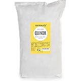 CEREAUSLY Organic White Quinoa in Bulk | 25 Lb | Restaurants | Wholesale | Bolivian | Royal | NON-GMO | Kosher | Gluten-Free 
