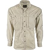 DRAKE Waterfowl Men's FeatherLite Plaid Wingshooter's Quick-Drying Moisture-Wicking Long Sleeve Shirt