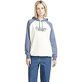 Volcom Women's Truly Stoked Ovesized Bf Hooded Fleece Sweatshirt, Bone