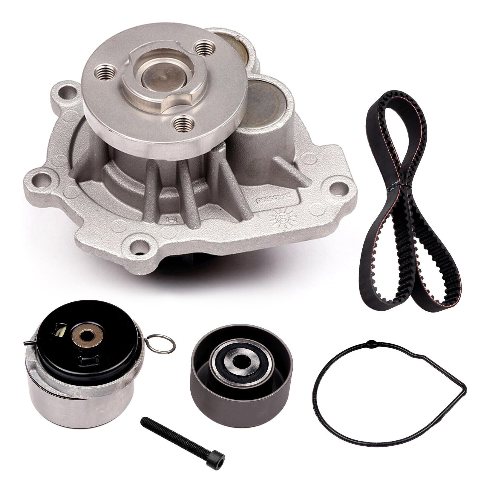 Photo 1 of Water Pump Kit for Chevrolet Sonic 1.8L 2012-2018 - Timing Kit fits for Chevrolet Astra 1.8L 07-08, for Chevrolet Aveo 1.6L 09-11, 10-15 for Cruze, for Pontiac G3 1.6L