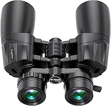 10-30x50 Zoom Binoculars for Adults, High Powered Military Binoculars for Bird Watching Traveling Hunting Concerts with Large View,BAK4,FMC Lens,Clear Low Light Vision at Night