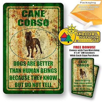 Amazoncom Cane Corso Dogs Are Better Than Humans Because