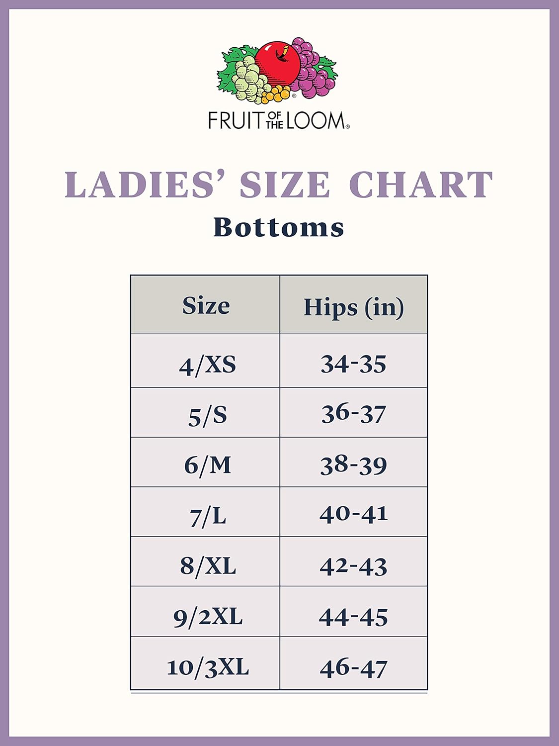 Fruit of the Loom Women's Everlight Underwear Multipack at  Women’s Clothing store