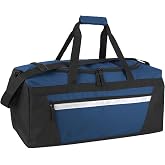 40 Liter, 22 Inch Reflective Duffle Bag with Shoulder Strap for Men, Women, Travel