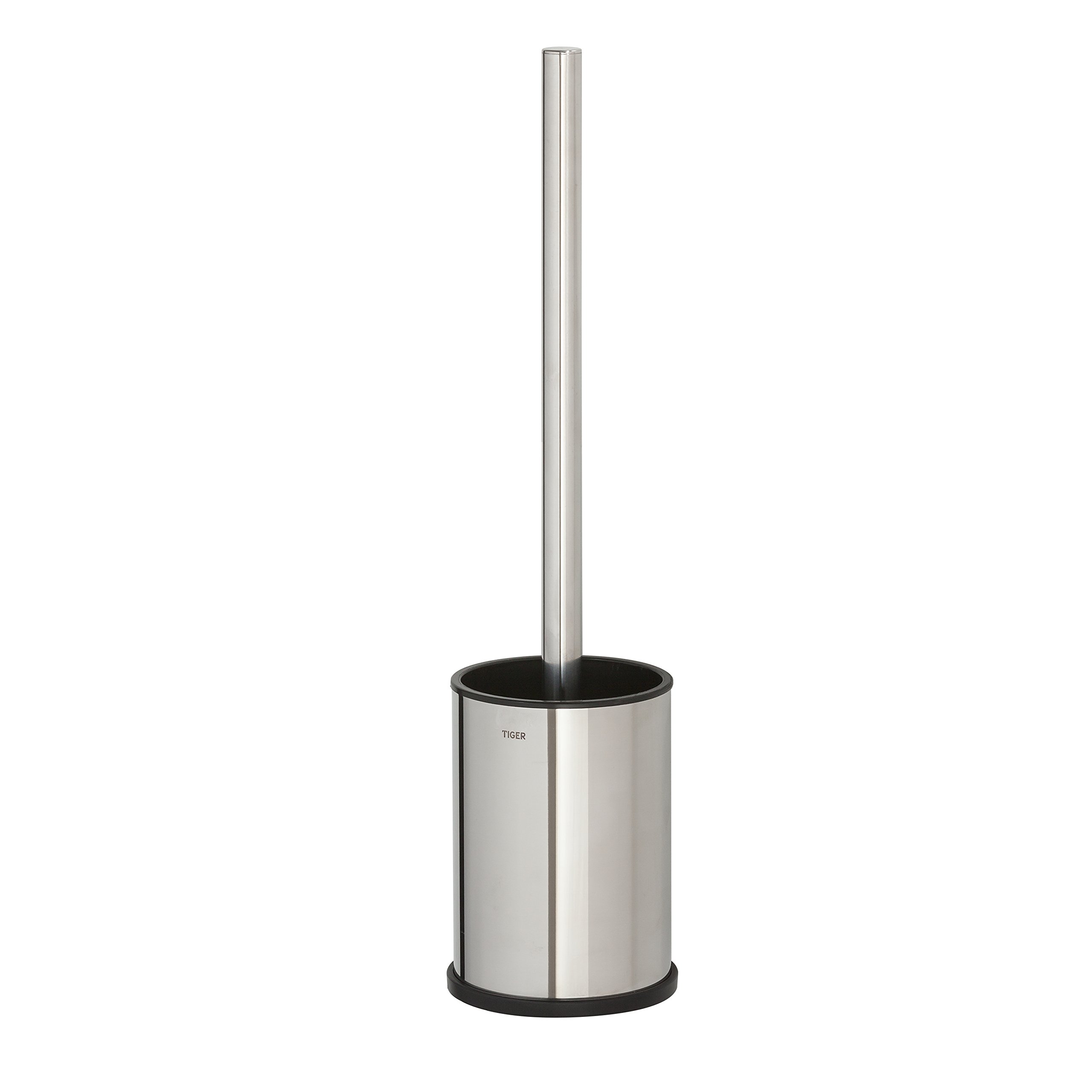Tiger Colar Toilet brush and holder freestanding Polished stainless steel