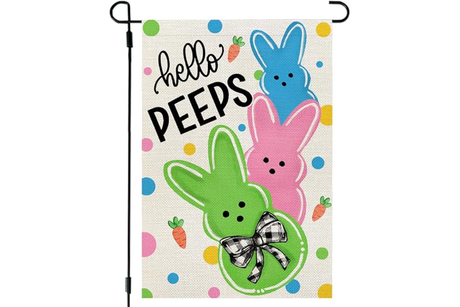 Best 12x18 Easter Garden Flag Bunny 2026