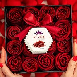 Nice Saffron Premium Real Saffron Powder Deep Red