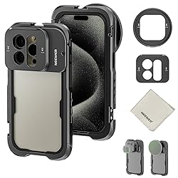 NEEWER 15 Pro Cage Phone Video Rig with Snap On