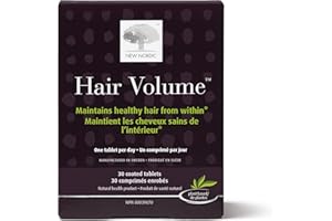 New Nordic Hair Volume - Hair Support Supplement with Apple Extract, Biotin & More - Supports Hair, Skin & Nails - Non-GMO, G