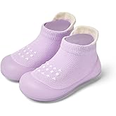 Bearbay Baby Sock Shoes Baby Walking Shoes Infant Non-Slip Breathable Slippers with Soft Rubber Sole Baby Boys Girls Sneakers