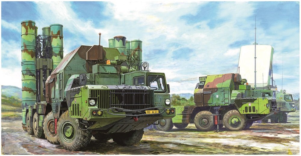 Trumpeter 1:35 - SA-10 Grumble 48N6E/ 5P85S Missile System